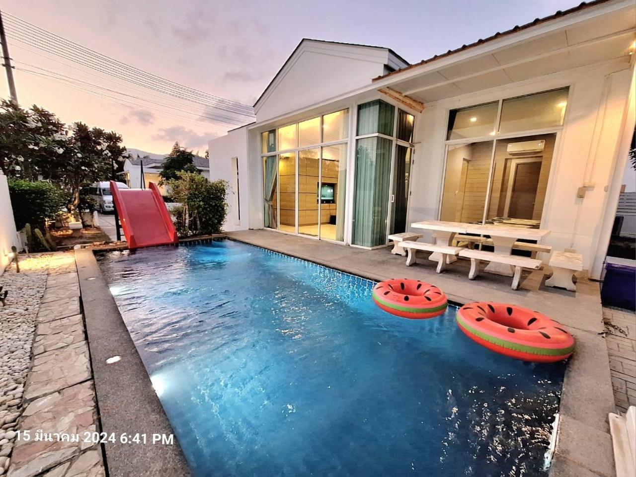 Beachtown Cha-Am Private Poolvilla From Beach 2Km Екстер'єр фото