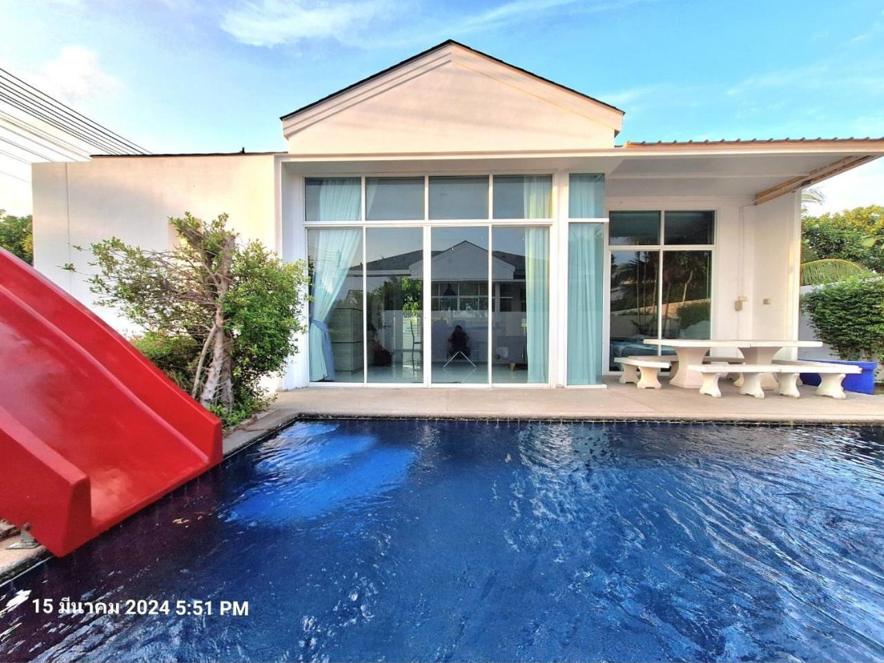 Beachtown Cha-Am Private Poolvilla From Beach 2Km Екстер'єр фото